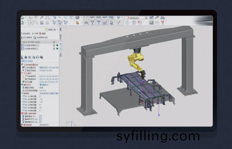 三維機(ji)器人激光切割機,三(san)維(wei)激光切割(ge)機,3D激(ji)光切割機,離線編程輭件